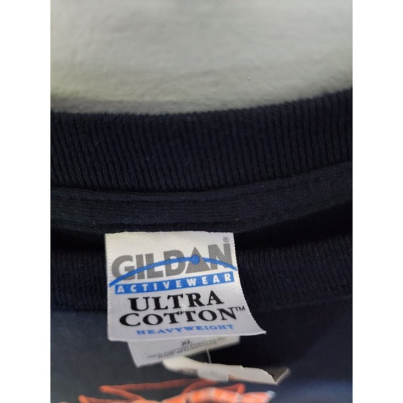 VTG NWT Hooters Owl Skull Graphic Print Black T-Shirt Men's XL Rare - Picture 16 of 16